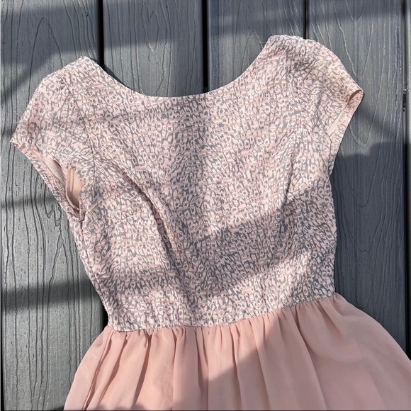 Speechless Pink and Silver Dress - Picture 3 of 4